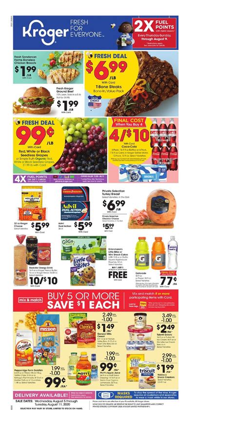 Offers vary by market. . Kroger weekly ad sneak peek
